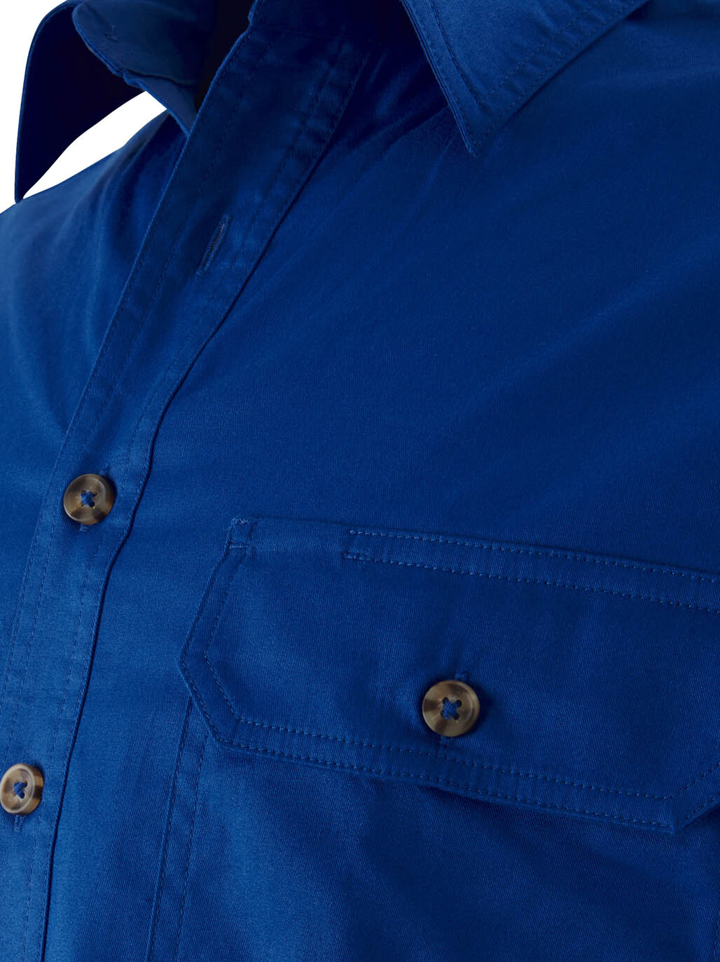 Hard Yakka - MUSTANG SIGNATURE LS CLOSED FRONT WORK SHIRT