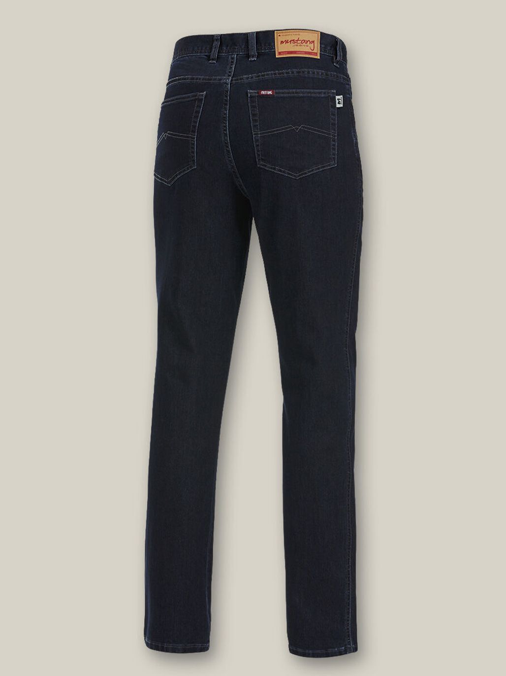 Hard Yakka - MUSTANG REGULAR FIT STRETCH WORK JEANS BLUE/BLACK