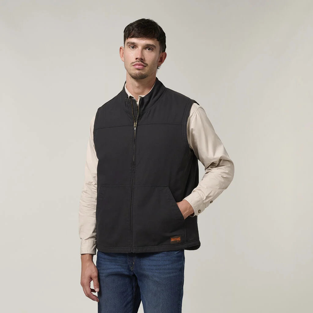 Hard Yakka - MUSTANG SIGNATURE OUTBACK CANVAS VEST