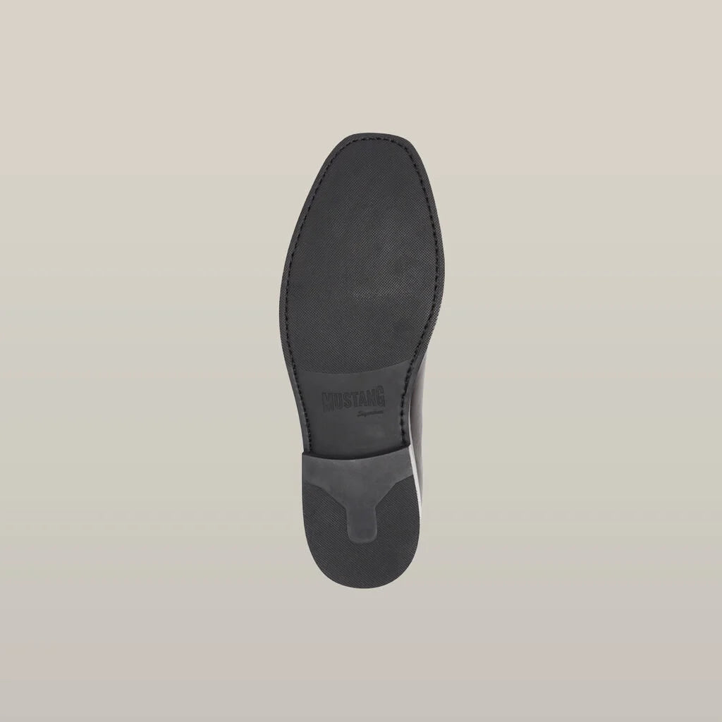 Hard Yakka - Mustang Signature Pull-up Leather Boot- Black