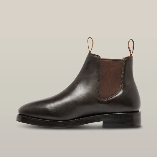 Hard Yakka - Mustang Signature Pull-up Leather Boot- Brown