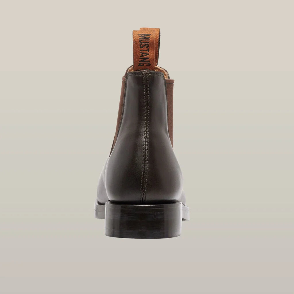 Hard Yakka - Mustang Signature Pull-up Leather Boot- Brown