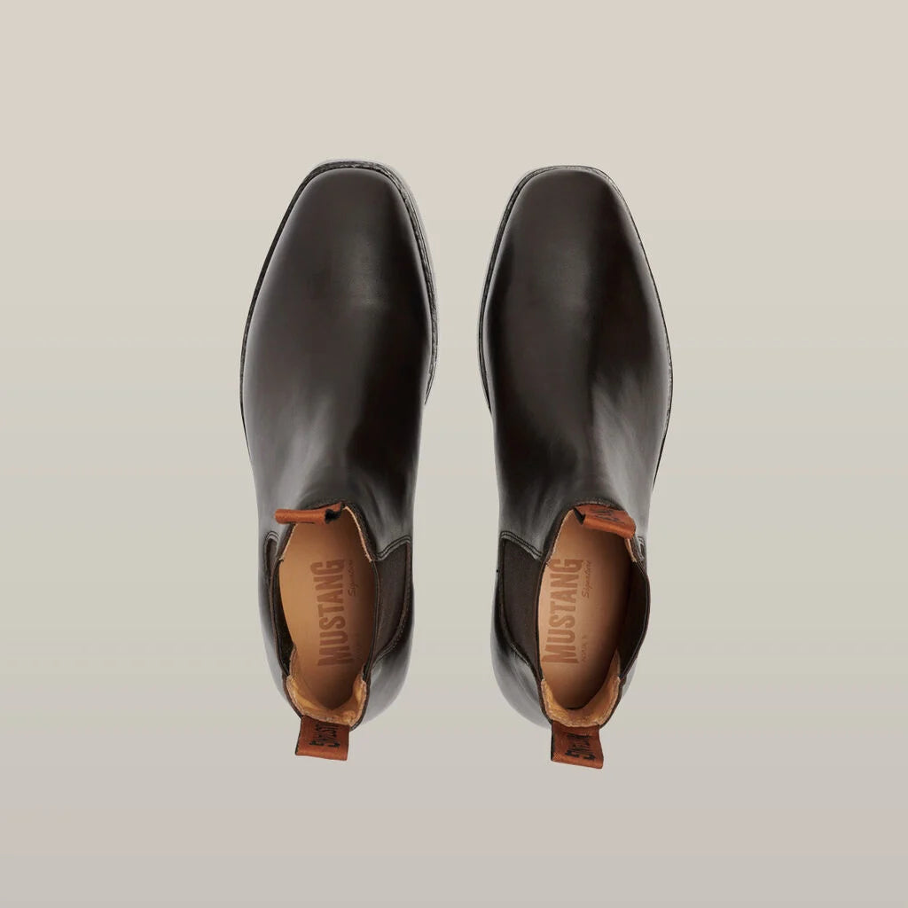 Hard Yakka - Mustang Signature Pull-up Leather Boot- Brown