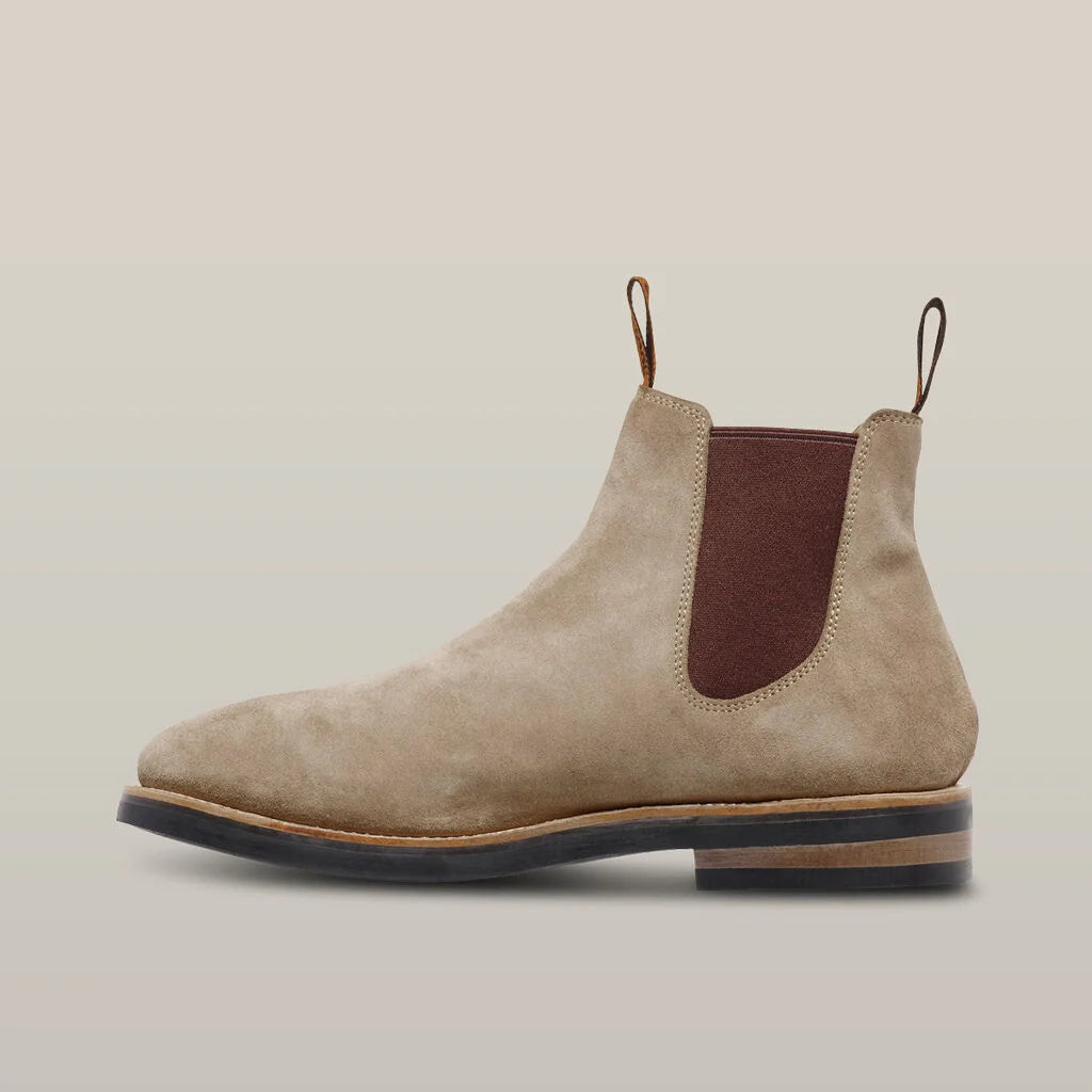 Hard Yakka - Mustang Signature Pull-up Leather Boot- Taupe