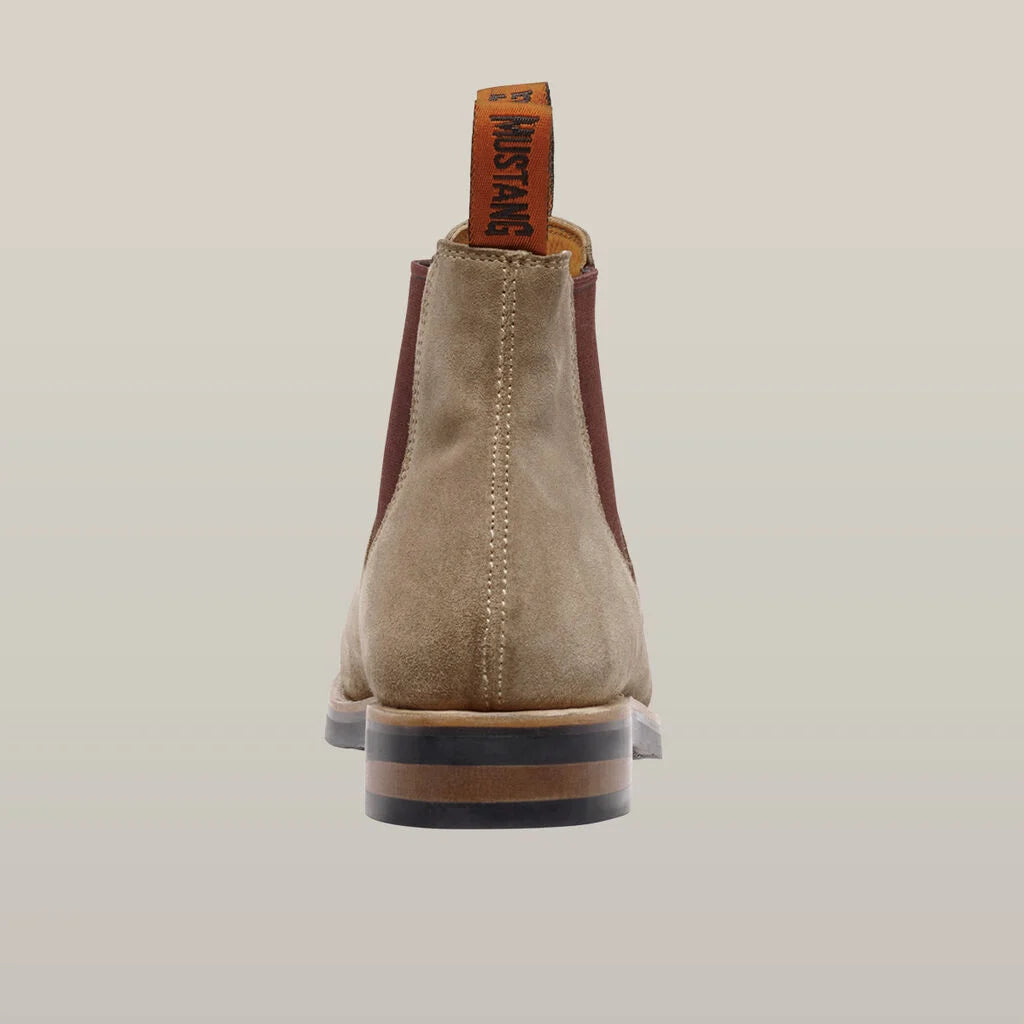 Hard Yakka - Mustang Signature Pull-up Leather Boot- Taupe