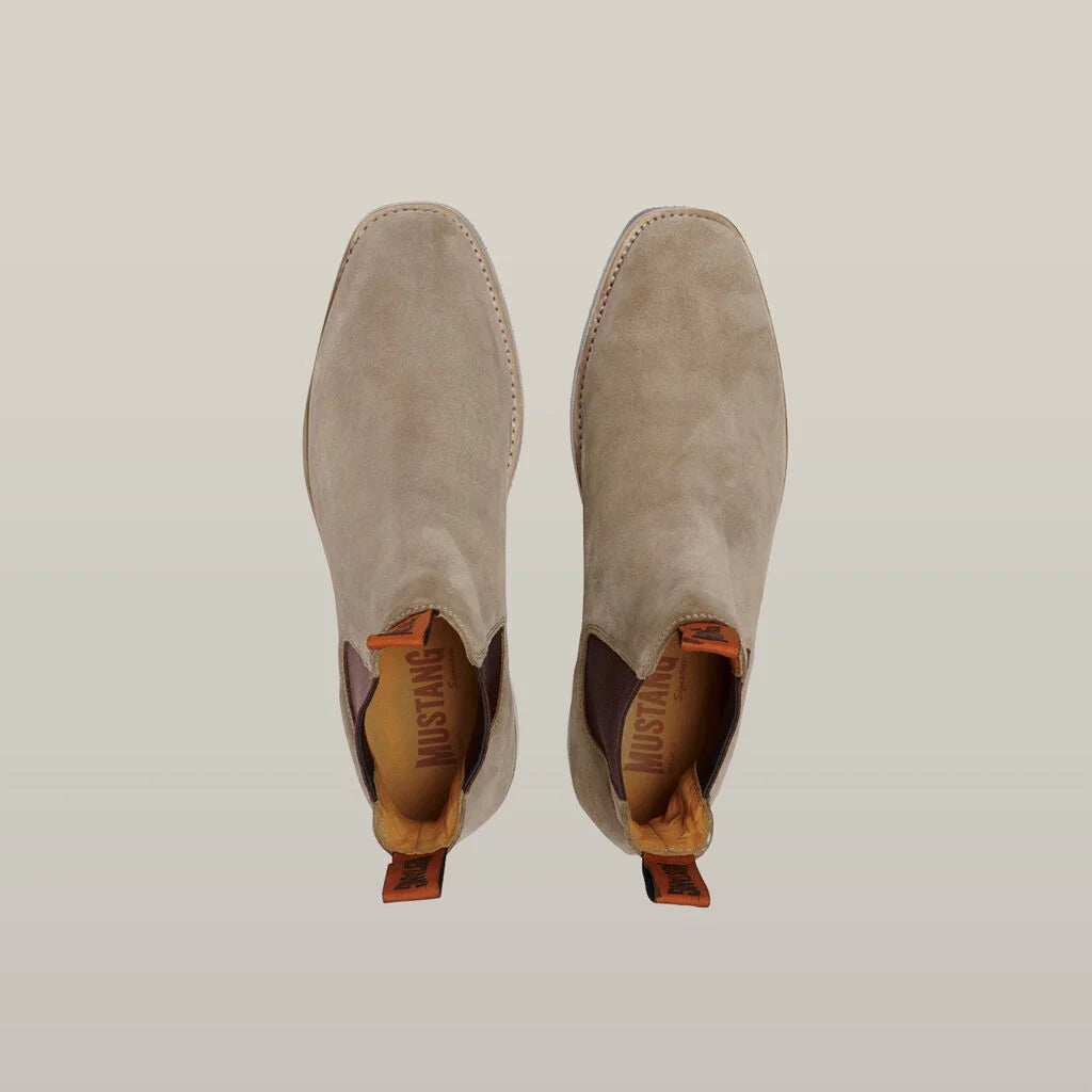 Hard Yakka - Mustang Signature Pull-up Leather Boot- Taupe