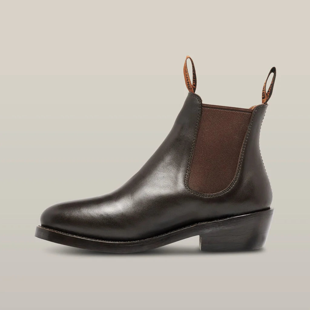 Hard Yakka - Women's Mustang Signature Pull-up Leather Boot - Brown