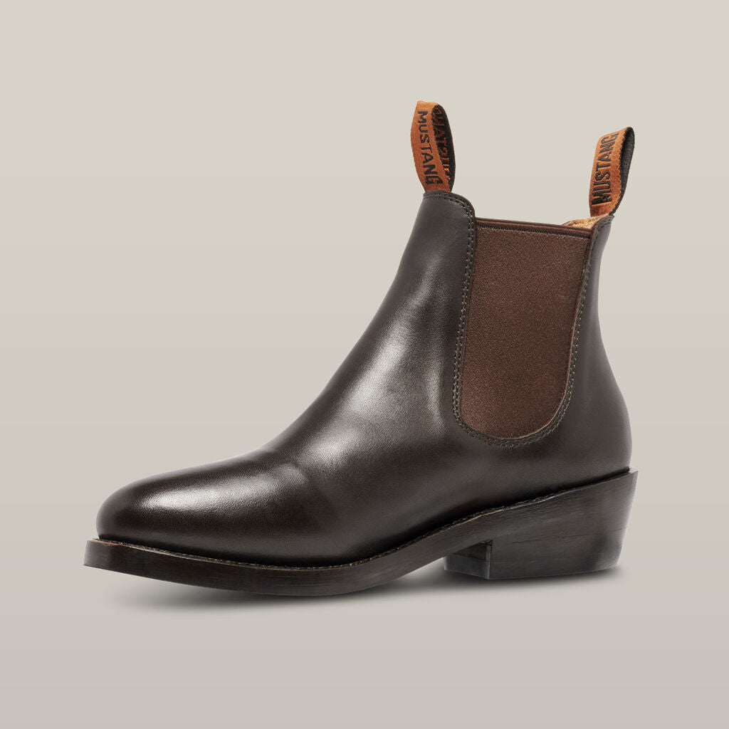 Hard Yakka - Women's Mustang Signature Pull-up Leather Boot - Brown