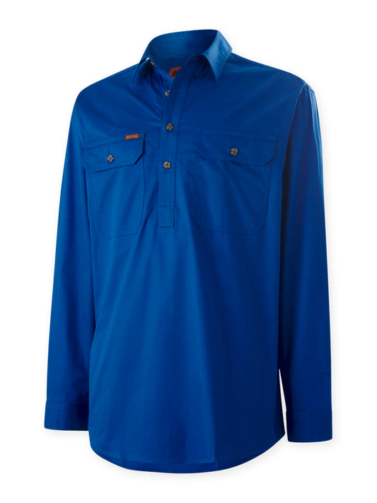 Hard Yakka - MUSTANG SIGNATURE LS CLOSED FRONT WORK SHIRT