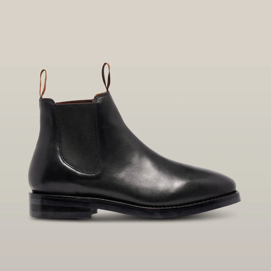 Hard Yakka - Mustang Signature Pull-up Leather Boot- Black