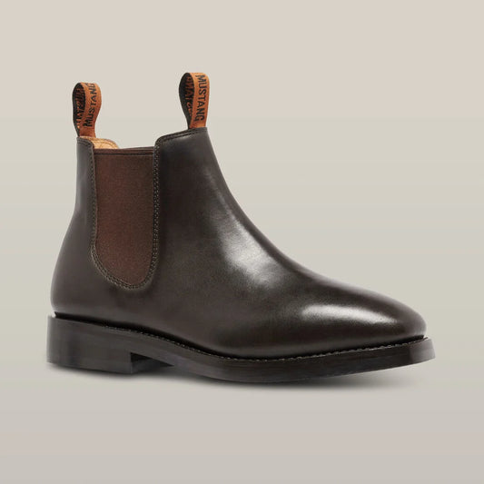 Hard Yakka - Mustang Signature Pull-up Leather Boot- Brown