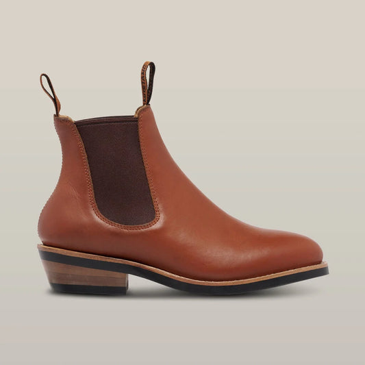 Hard Yakka - Women's Mustang Signature Pull-up Leather Boot - TAN